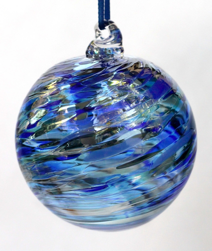 Click to view detail for DB-1042 Ornament - Blue Mix $37
